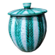 Vallauris ceramic covered pot signed Charles Voltz