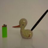 Austrian Ceramic Duck Pen Holder by Walter Bosse, 1950s