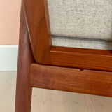 Danish midcentury teak easy chair by Getama