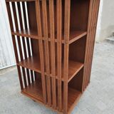 Revolving library of ancient notary 1920 oak