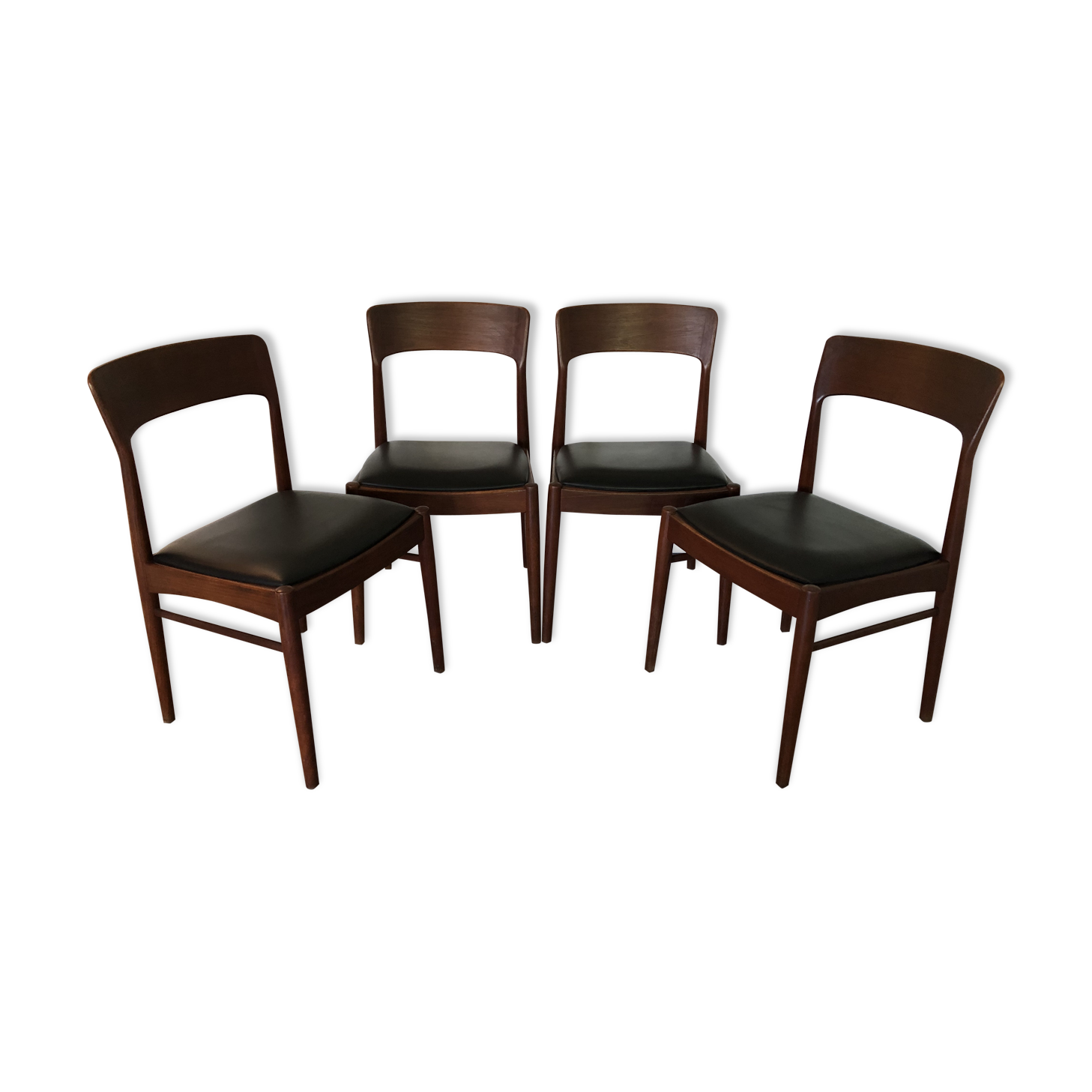 4 Chaises vintage KS Møbler design danois