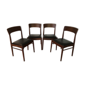 4 Vintage chairs KS Møbler Danish design