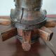 Old wheel hub lamp ~ brutalist art ~ 50's ~ france