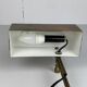 Brass Bauhaus Art Deco architectural Marcel Breuer style desk or table lamp