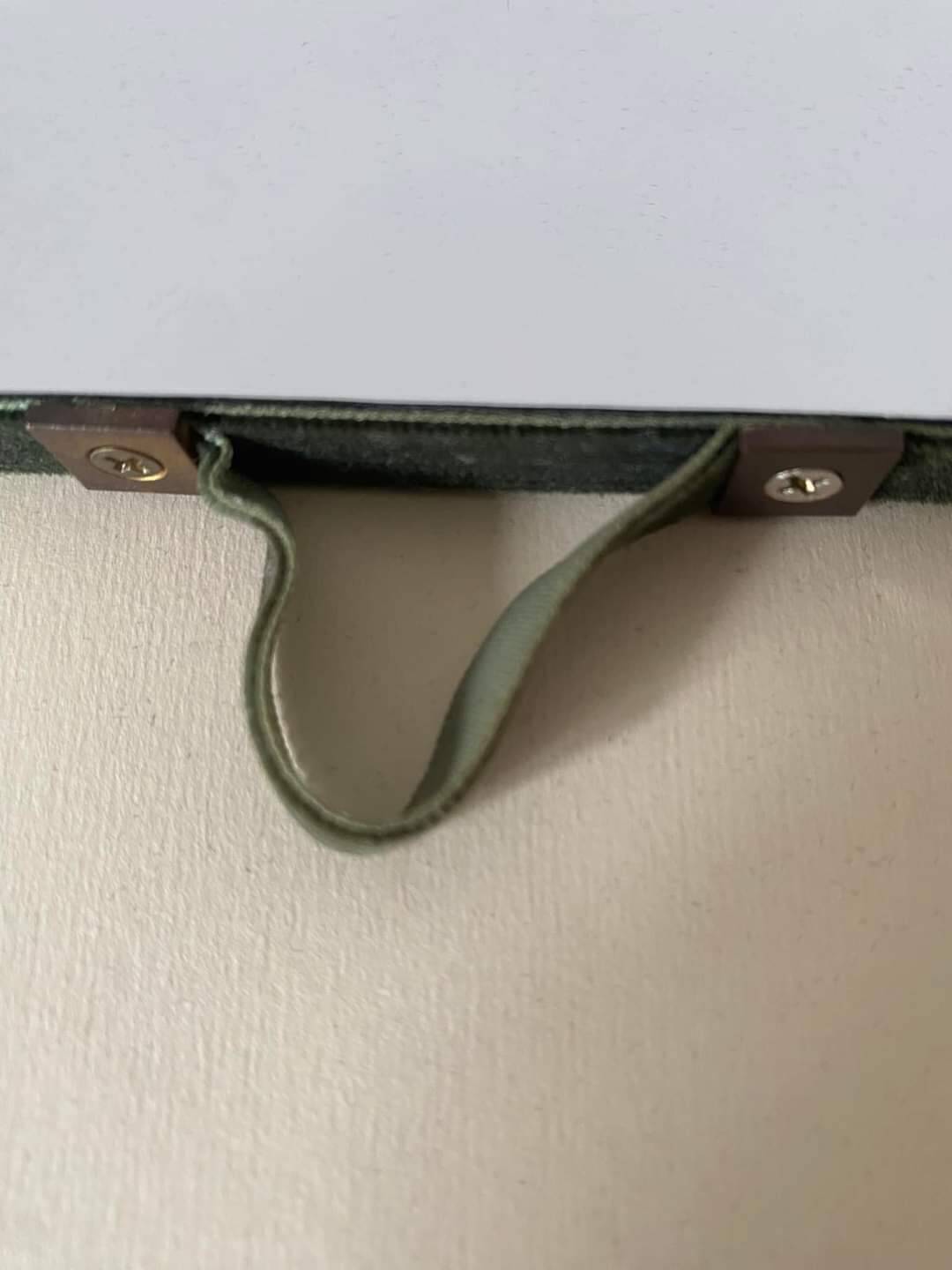 2 Small different velvet mirrors