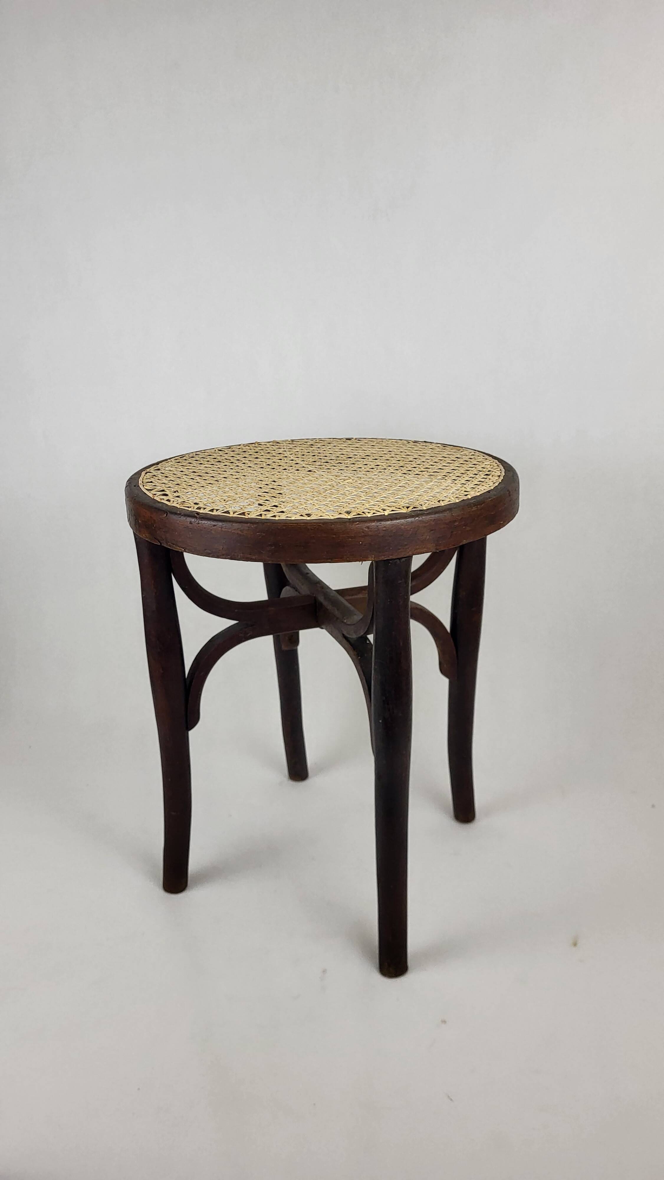 Bentwood stool L. & H. Cambier Frères