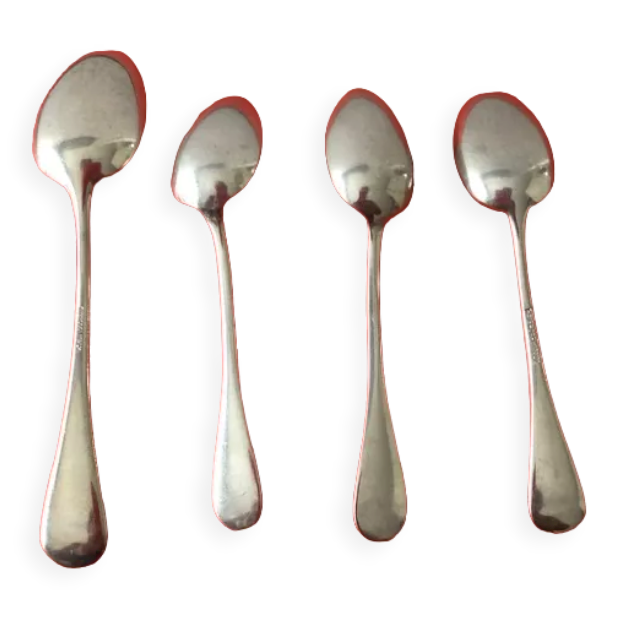 4 teaspoons, mocha Broggi Italy, model Baguette