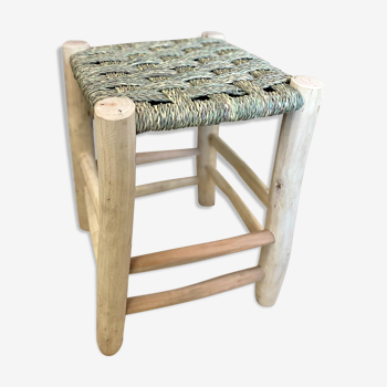 Wooden stool and doum