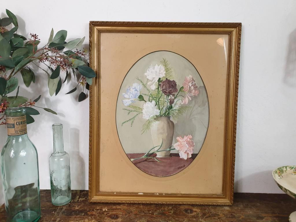 Ancient Table Peony Bouquet