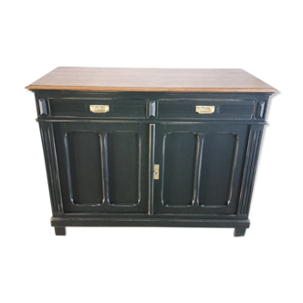 Solid oak buffet