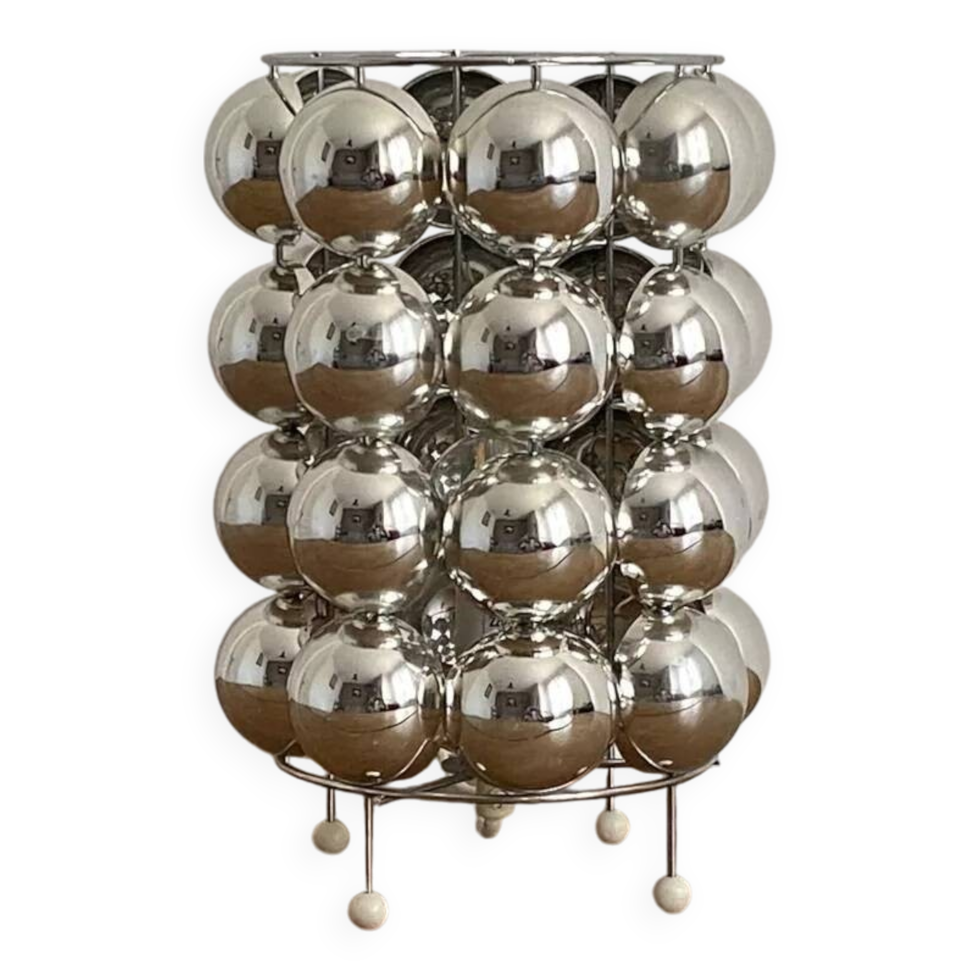 Bulb kinetic lamp by kare. 1980.