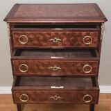 Marquetry chest of drawers
