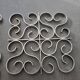 Christofle Gallia model silver-plated metal trivet