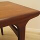 Teak table, Danish design, 1970s, designer: Johannes Andersen