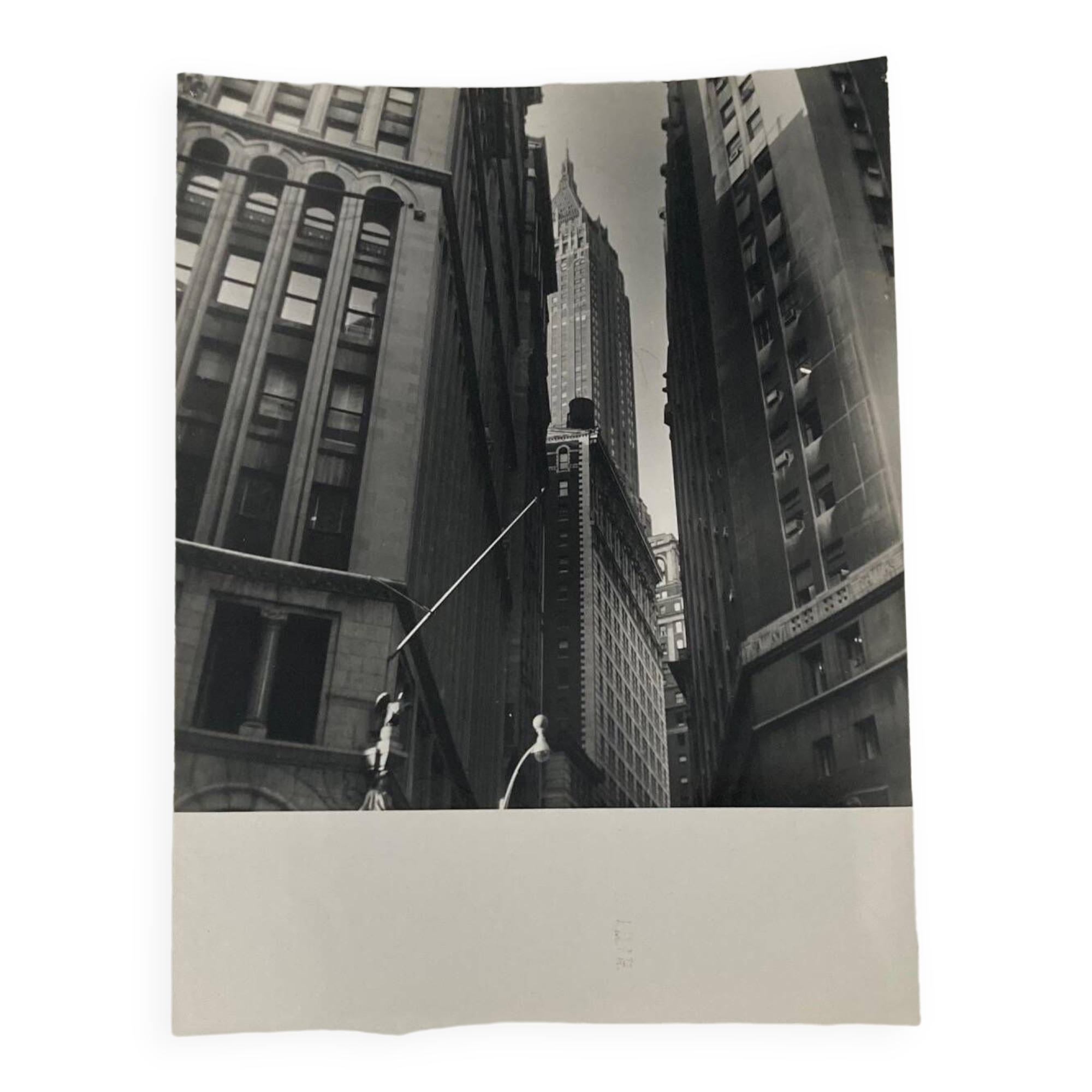 Vintage photo of New York in the 1950s, 6/6 format