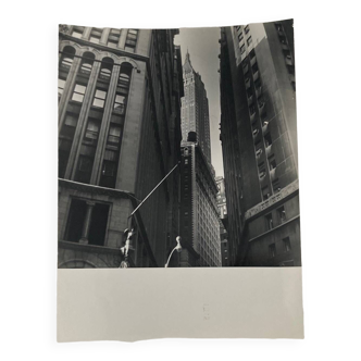 Vintage photo of New York in the 1950s, 6/6 format