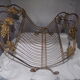 Metal magazine rack