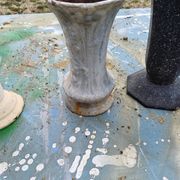 Lot of 6 Cast Iron Vases from 1900 from Charleville-Mézières