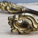 Pair of curtain embrases-holders