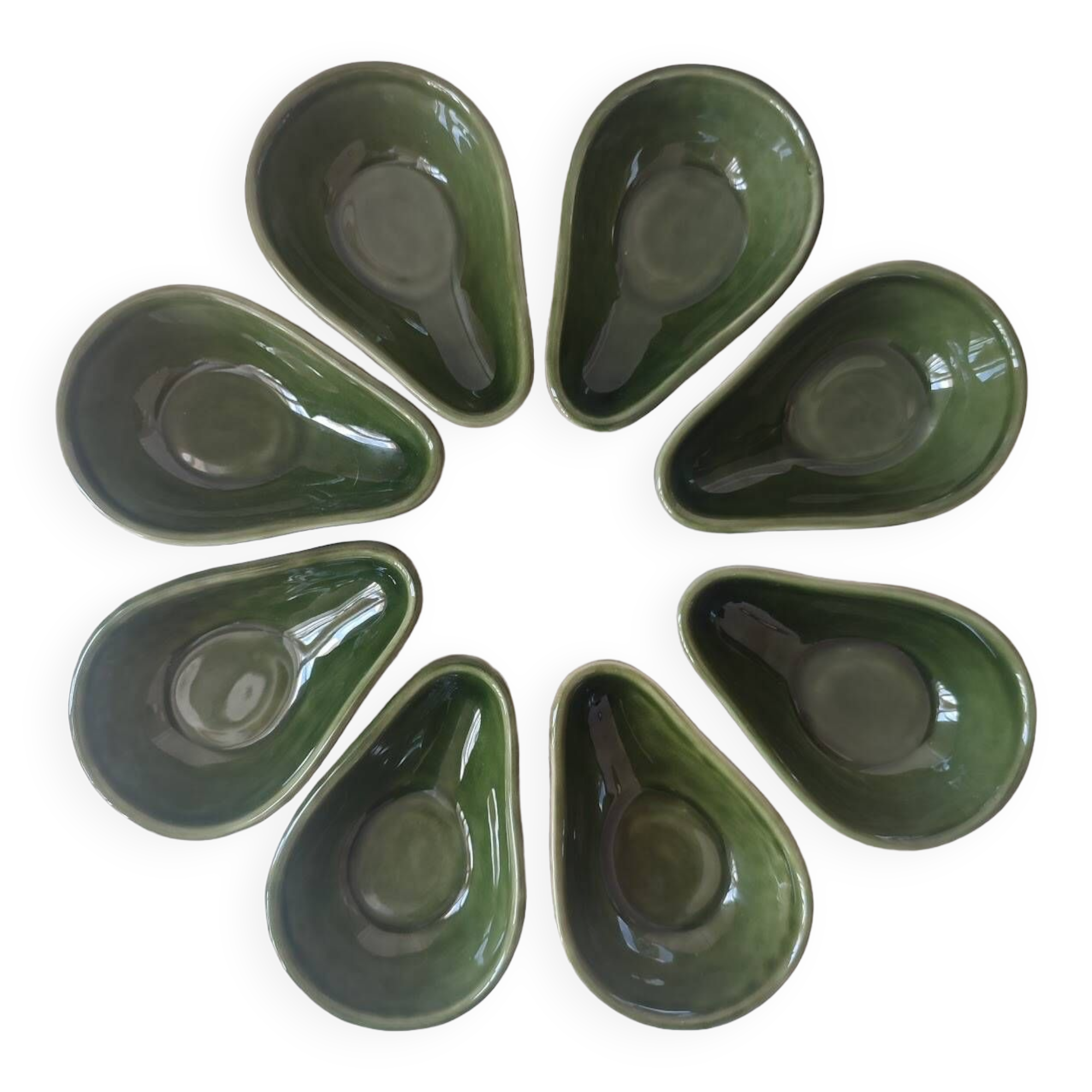 Lot coupelles barbotine avocat