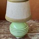 Opaline bedside lamp