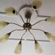 Vintage ceiling light with 8 arms