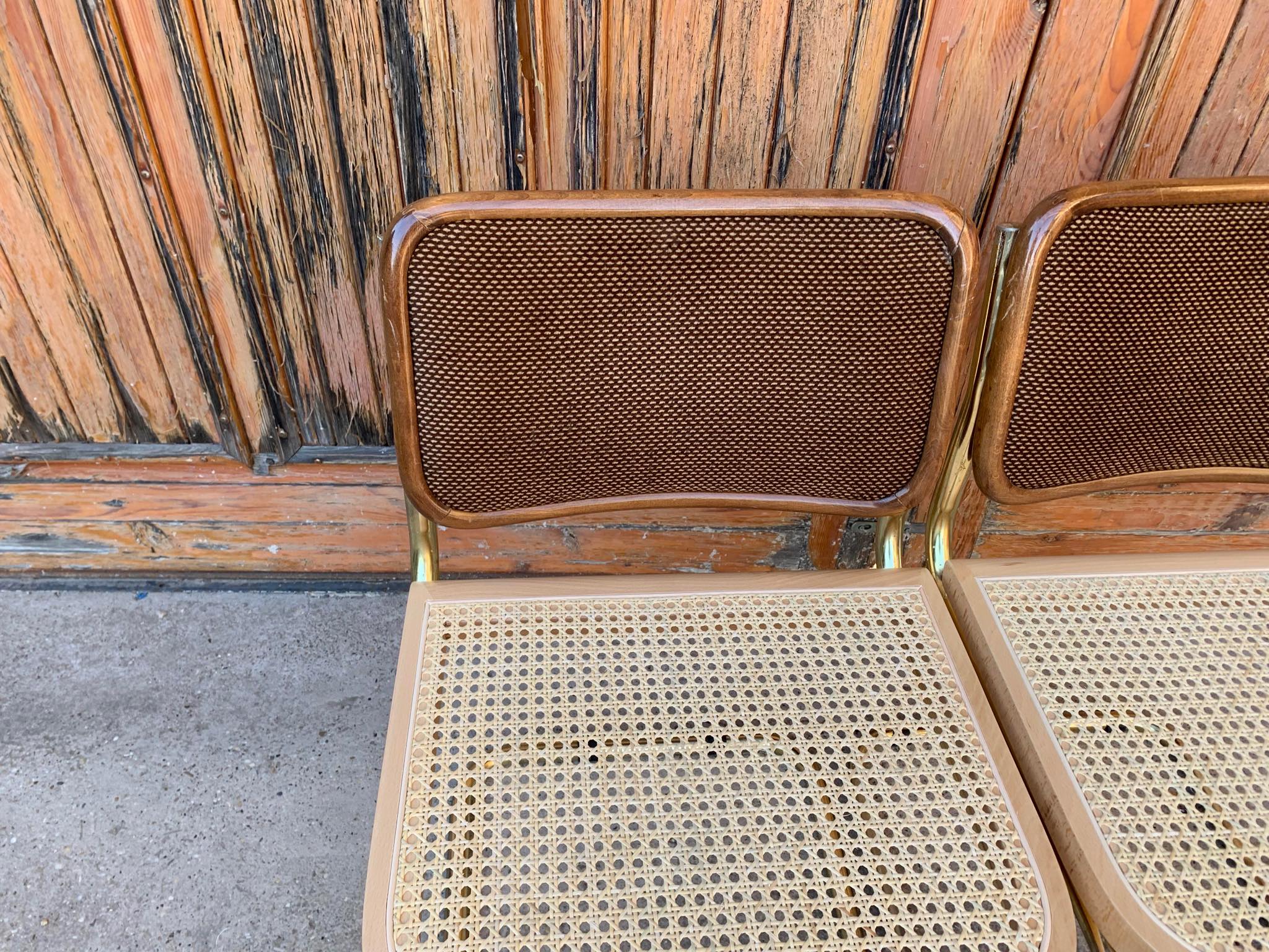 Marcel Breuer "1970 cesca" chairs set of 2