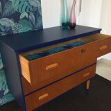 Chest of drawers teak of the 1960s