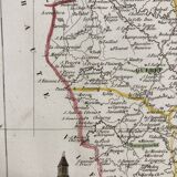 Carte ancienne de la Creuse