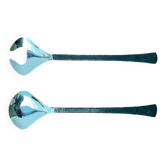 Vintage Salad Servers in Wrought Iron, 1970s, Set of 2