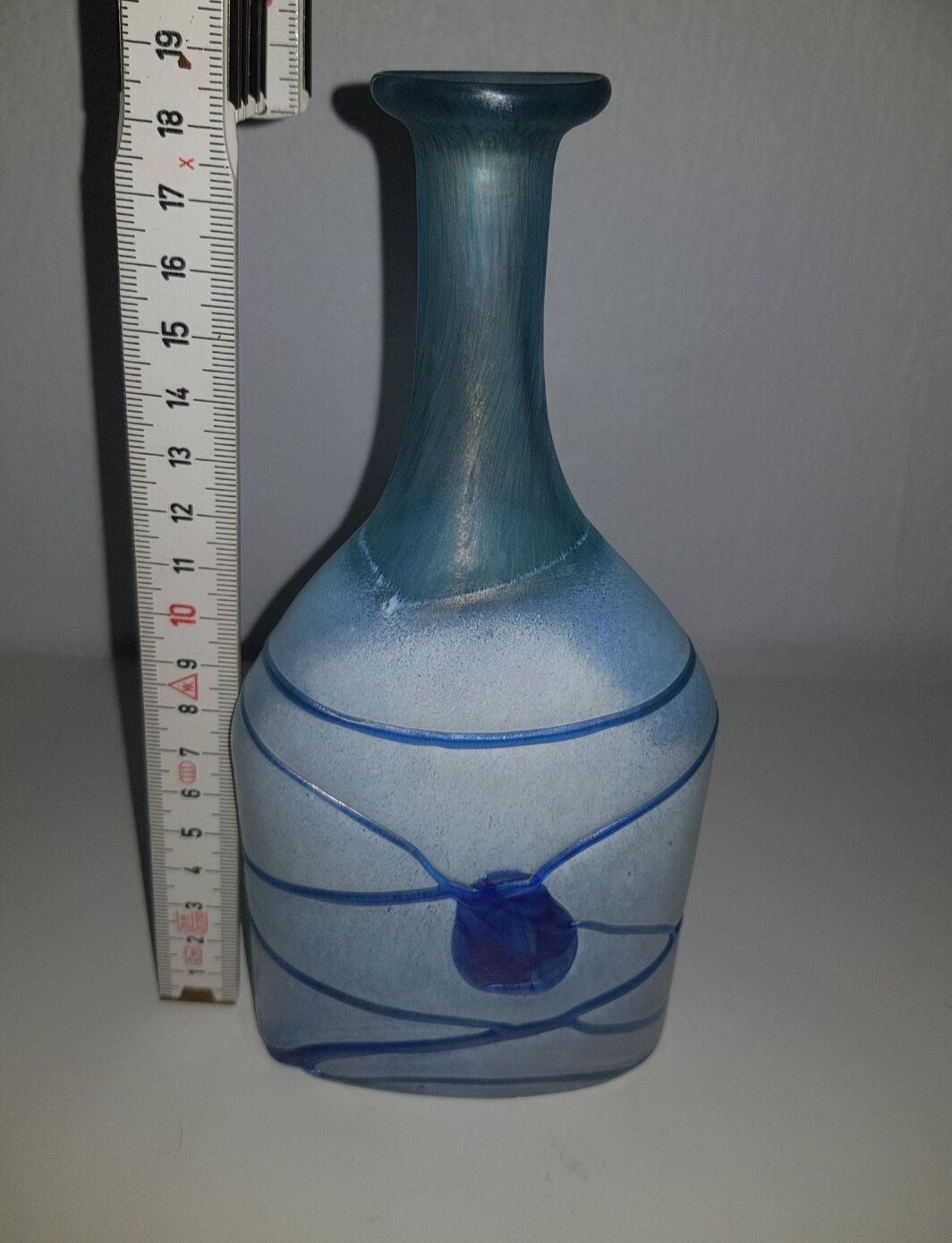 "Vase Galaxy Blue" Bertil Vallien, Kosta Boda