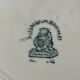 Assiette plate Terre de fer - A.Lebacqz & M. Bouchart