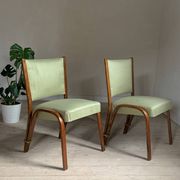 Steiner vintage bow wood chairs