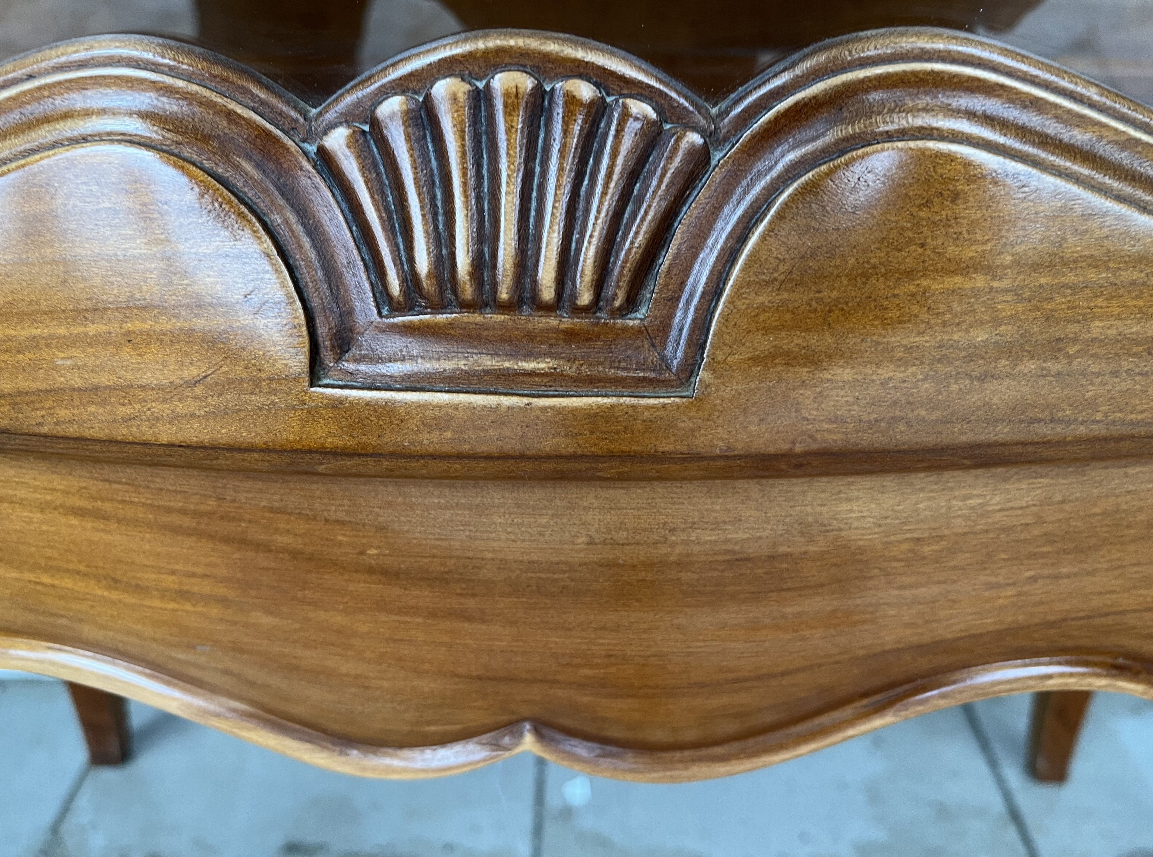 Cherry wood window
