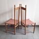 Set of 4 vintage 1980s "Racine" chairs for Roche-Bobois