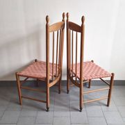 Set of 4 vintage 1980s "Racine" chairs for Roche-Bobois