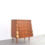 Mid-Century Danish Teak Chest of Drawers, 1960s.