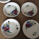 Set of 8 Vallauris plates