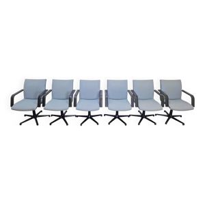 chaises de bureau vintage - ensemble