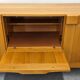 Solid elm sideboard, Maison Regain, France, circa 1970