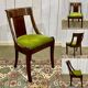 Chaise Empire 19ème en acajou