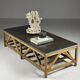 Vintage bluestone coffee table