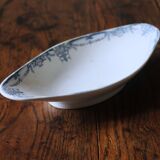 Blue Sarreguemines Vaucluse Ironstone Plate