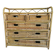 Rattan chest of drawers