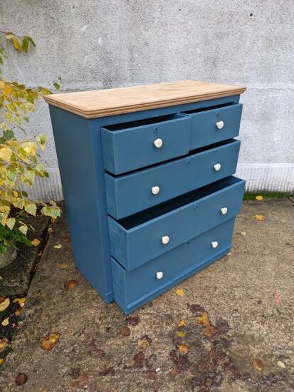 High chest of drawers