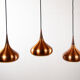 Triple Danish suspension, Metal and Rosewood, Jo Hammerborg.