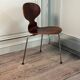 Arne Jacobsen for Fritz Hansen, "Ant" chair, model 3100, first version with three legs.
