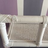 Rattan shelf and canning