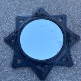 Mirror carved wood art deco