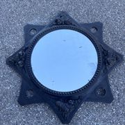 Miroir en bois sculpté art deco